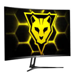 Monitor 23.6" Ocelot Gaming OM-C24 Curvo/ Full HD/ 165HZ/ 1MS/ DP/ HDMI