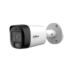 Camara Bala TurboHD Dahua DH-HAC-HFW1801RMN-IL-T De 8MPX / 2.8MM / HDCVI X Plus / Audio Bidireccional / 106° De Apertura / Iluminacion Dual Inteligente IR Y Luz Calida De Hasta 30M / WDR Real De 120DB / Metalica