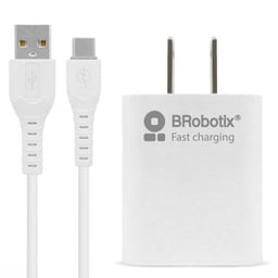 Cargador de Pared BRobotix 6001318, 5V, 1x USB-A, Blanco