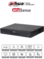 DVR 16 Canales 4K Dahua DH-XVR5116H-4KL-I3 8MP/ Wizsense/ IA/ H.265+/ 16 Canales+ 16 IP/ Hasta 32 CH IP/ 2 Canales de Reconocimiento Facial