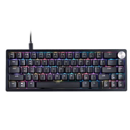 Teclado Gamer Mecanico XPG Sorcerer Mini 65% / Alambrico / RGB / Ingles / Negro / SORCERER MINIRD-BKCWW