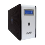 No Break CDP R-SMART1010, de 1000VA/500W 10 Contactos, pantalla LCD