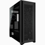 Gabinete Corsair 7000D Airflow/ Panel Frontal Acero/ Negro/ ATX/ Sin Fuente, CC-9011218-WW