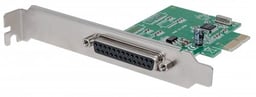 Tarjeta PCI-Express con 1 puerto paralelo DB25 Manhattan 152099
