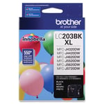 Cartucho de tinta Brother LC203BK negro, 550 páginas