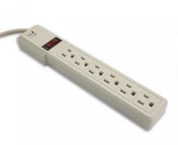 Supresor de picos SMARTBITT, 550J, 6 contactos, cable 45cm, SBSS-550J6USB