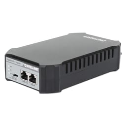 Inyector POE++ Gigabit Intellinet 561495 95 W/Compatible Con IEEE 802.3BT (4PPOE)/Carcasa de Plastico/Opcion de Instalacion En Pared