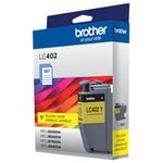 Cartucho de Tinta Brother LC402Y Amarillo 550 Paginas