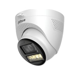 Camara Domo Dahua DH-HAC-HDW1500TQN-IL-T / 5MPX / 2.8MM / Mic Integrado Y Audio Bidireccional / IP67 / Iluminacion Dual Mediante IR Y Luz Calida / Hasta 40Mts De Iluminacion / Apertura Hasta 111°