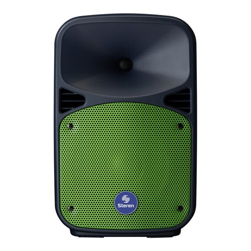 Bocina Bluetooth PMPO 8" Steren BAF-0820BT 1100W Bateria Recargable/ Color Negro