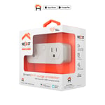 Contacto Inteligente WIFI Nexxt NHP-D610 2X Nema 5–15P/2X USB Blanco