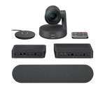 Kit de Videoconferencia Logitech Rally Plus, Modular de Gama Alta , 960-001225