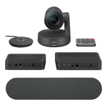 Kit de Videoconferencia Logitech Rally Plus, Modular de Gama Alta , 960-001225