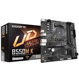 Tarjeta Madre Gigabyte B550M K Socket AM4/ DDR4/ HDMI/ D-Sub/ DVI-D/ USB 3.2/ Micro ATX