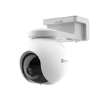 Cámara PT 2K+4 MP Ezviz CS-HB8, Wi-Fi / Con batería recargable (sin cables) / Compatible con panel solar CS-CMT-SOLARPANEL-C / Seguimiento inteligente