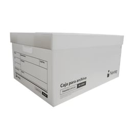 Paquete de 12 Cajas para Archivo Nextep NE-059O Tamaño Oficio/Plástica/Blanco