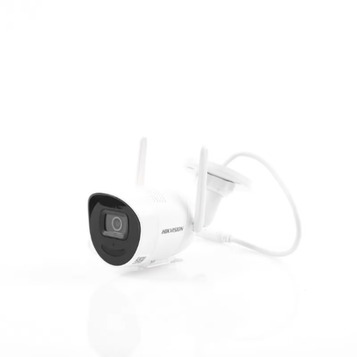 Camara Bala IP Hikvision DS-2CV2021G2-IDW(D) 2MP/ Lente 2.8MM/ 30 MTS IR/ Exterior IP66/ WI-FI/ DWDR/ Soporta Micro SD/ H.265+/ Microfono y Bocina Interconstruido