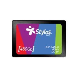 U. Estado Solido SSD 480GB 2.5" Stylos STMSSD3B SATA III / Escritura 460MBs / Lectura 510 MBs