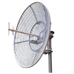 Antena parabólica de rejilla para celular 806-894MHZ/23DBI