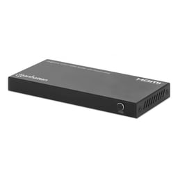 Video Splitter HDMI 4 Puertos Manhattan 208369, 4K / 60Hz / Con Interruptor Edid Reductor De Escala / Negro