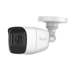 Camara Bala TurboHD Hilook THC-B120-MS 2MP/ Gran Angular 106°/ Lente 2.8MM/ Audio por Coaxitron/ 30 MTS IR Exir/ Exterior IP66/ 4 Tecnologias/ DWDR