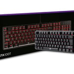Teclado Mecanico Primus Gaming Ballista 100T PKS-101S Led Rojo/ Alambrico/ USB/ Switch Red/ Color Negro