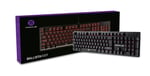 Teclado Mecanico Primus Gaming Ballista 100T PKS-101S Led Rojo/ Alambrico/ USB/ Switch Red/ Color Negro
