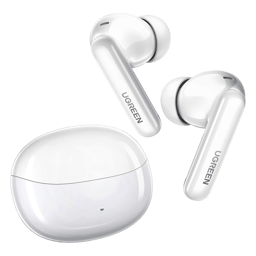 Audífonos Inalámbricos UGREEN HiTune T3 Pro Bluetooth 5.4 ANC USB-C 30 Horas BLANCO