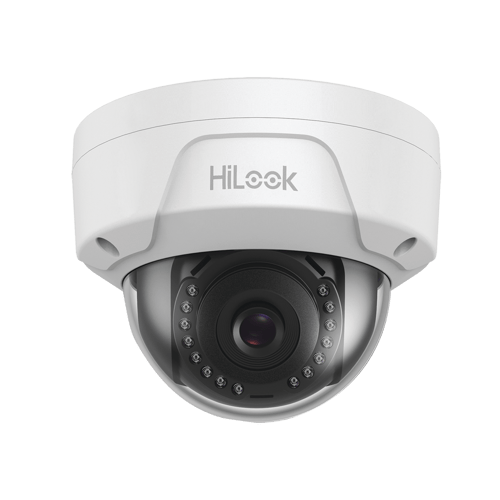 Cámara Domo IP Hilook IPCD-140H de 4 Megapixel/30m IR/IP67/PoE/dWDR/Lente 2.8mm/IK10