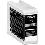 Cartucho de Tinta Epson Gris Claro Ultrachrome Pro10 T770, 25ml, T770920