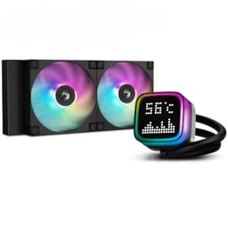 Enfriamiento Liquido Deepcool LP240 ARGB / Para CPU / Intel / 2X120MM / 600-2400RPM / Negro / R-LP240-BKMSNC-G-1