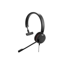 Diadema Audifonos C / Microfono JABRA 5399-829-369 / 3.5MM / USB / Negro / Microfono Con Cancelacion De Ruido Y Controlador En El Cable Con Botones E Indicadores Led