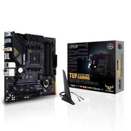 Tarjeta Madre Asus TUF Gaming B550M-PLUS (WI-FI),socket AM4, DDR4 / 4DIMM / HDMI 2.1, MicroATX