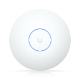 Access Point Ubiquiti U7-LR 4.3Gbps/Doble Banda/Interior/WiFi 7/Hasta 300 Usuarios/Rango de Señal Extendido/Color Blanco