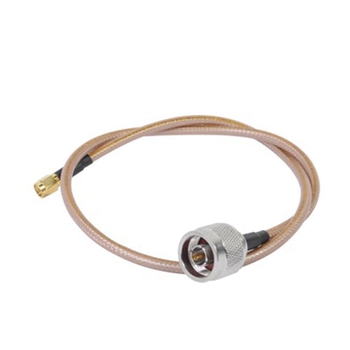 Jumper Con Cable LP142 de 60 CM Epcom, Con Conectores N Macho a SMA Inverso Macho (Hasta 8GHZ), SN142KSMAI60