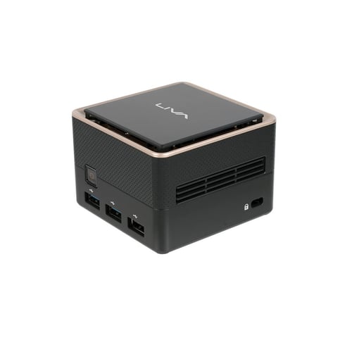 Mini PC ECS Liva Q3 Plus AMD Ryzen V1605B 2GHZ/ 8GB/ 128GB/ Sin Sistema Operativo, 95-677-MZ6A04