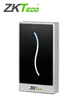 Lector Esclavo de Tarjetas ID 125KHZ ZKTeco ProID10BE/Green Label/Conexion WIEGAND 26-34 Ajustable/IP65/Compatible con Paneles C3 e InBio