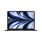 Macbook Air Apple MLY33E/A 13" Chip M2 CPU de 8 Nucleos y GPU de 8 Nucleos/ 8GB/ 256GB SSD/ Touch ID/ Color Media Noche/ Teclado Lam