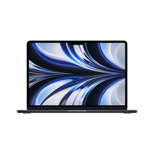 Macbook Air Apple MLY33E/A 13" Chip M2 CPU de 8 Nucleos y GPU de 8 Nucleos/ 8GB/ 256GB SSD/ Touch ID/ Color Media Noche/ Teclado Lam