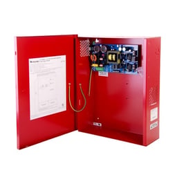 Fuente De Poder Hochiki Fn-1024ulx-R Cargador De 24 Vcd A 10a, Gabinete Color Rojo