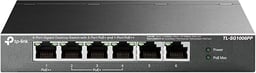 Switch GIGABIT TP-LINK TL-SG1006PP 6 Puertos/No Administrable/3 Puertos POE+/1 Puerto POE++/Carcasa Metal/Color Negro