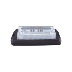 Luz Auxiliar Ultra Brillante De 8" Led Epcom X13-RB Color Rojo/Azul Con Mica Transparente