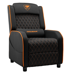 Sofá Gamer Cougar CGR-SA1 Ranger One/Hasta 160KG/Negro-Naranja