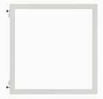 Panel De Vidrio Templado Corsair CC-8900433 / Airflow Para iCUE 4000X/4000D/4000D / Blanco