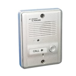 Frente de Calle Metalico para Audio Porteros Kocom MS-2D