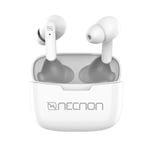 Audifono Inalambrico Necnon In-Ear NBAB031200 Bluetooth/ Indicador LED/ 200MAH/ Color Blanco
