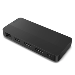 Docking Station Lenovo 40B90000WW/USB-C Con/Con Pantalla Dual (Hub Lenovo 7 en 1)/Sin Adaptador AC/Negro