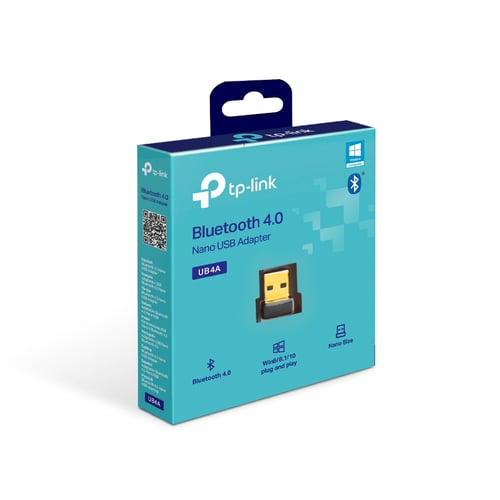 Adaptador Nano Bluetooth 4.0 USB TP-Link UB4A Negro