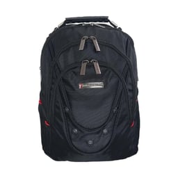Mochila Para Laptop 17" Swiss Mobility BEVERIN De Poliéster Negro