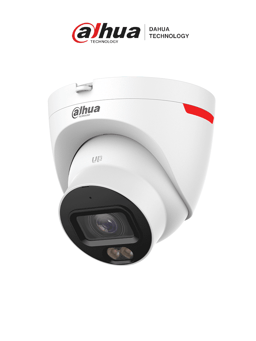 Camara Domo IP Dahua DH-IPC-HDW2849T-S-PRO 8MPX/Lente 2.8MM/WizColor/WizSense/IA/SMD Plus/Proteccion Perimetral/Microfono Integrado/WDR 120dB/Ranura MicroSD/PoE/IP67